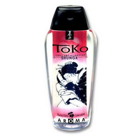 Lubrifiant base Eau Shunga TOKO CERISE 165 mL