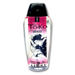 Lubrifiant base Eau Shunga TOKO FRAISE 165 mL