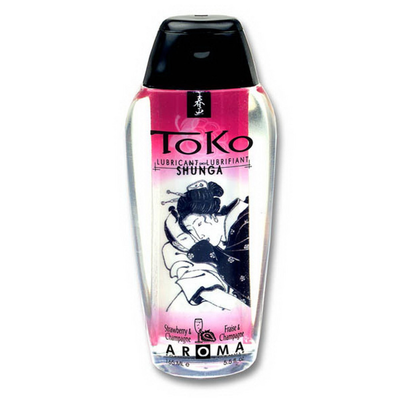 Lubrifiant base Eau Shunga TOKO FRAISE 165 mL