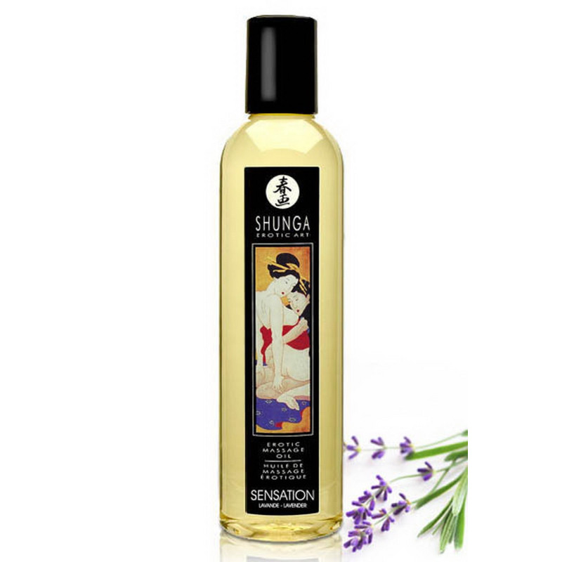 Huile Massage Shunga SENSATION 250 mL