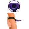 Gode ceinture creux Fetish Hollow Strap on Purple