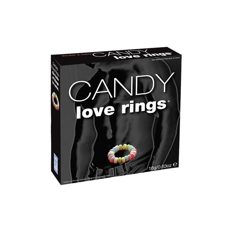 Dessous fantaisie Cockring Candy Comestible par 3