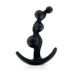 SMILING BUTT PLUG 3.5 BLACK