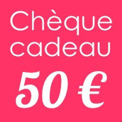Bon Cadeau 50 euro à valoir sur le site PinkPouss.com