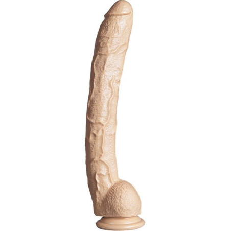 Gode ventouse XXL réaliste DICK RAMBONE 43CM