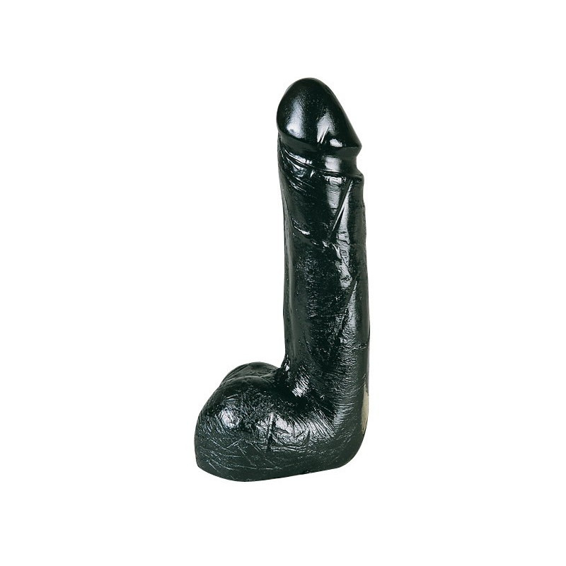 Gros Godemiché ALL BLACK 19.5 cm