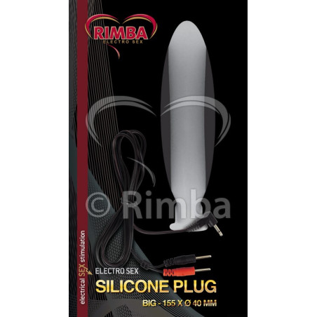 Rimba Electro Dildo silicone, bi-polair