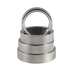 Cockring Rimba Inox lourd hauteur et largeur 1.5cm