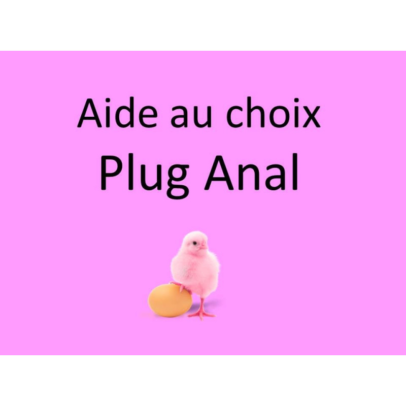 Aide au choix Plug Anal