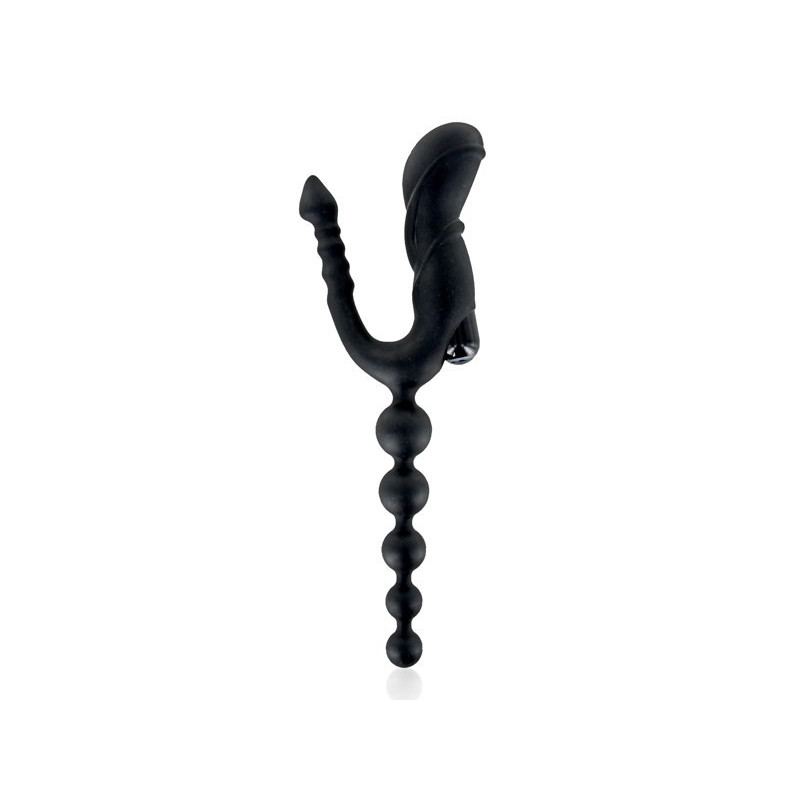 Triple Gode vibrant TRIPLE DEVIL PLUG VIBE BLACK