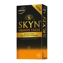  Préservatifs Manix Skyn grande taille  par 10