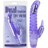 Vibromasseur Dual Curve Seduction pourpre - 18 cm