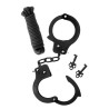 METAL CUFFS & ROPE BLACK