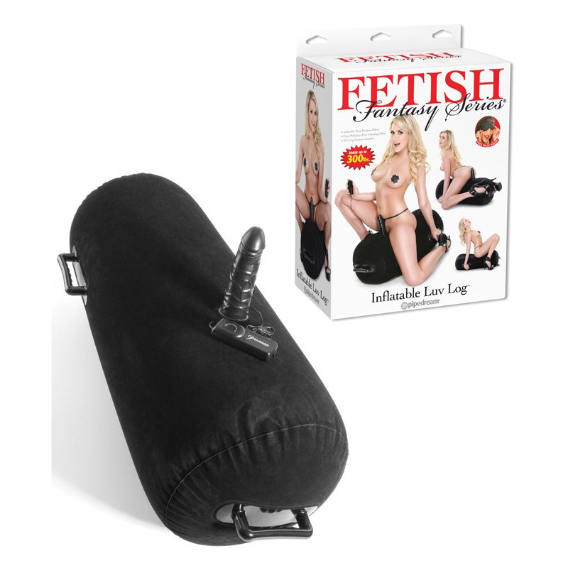 Vibromasseur sur coussin Inflatable Luv Log