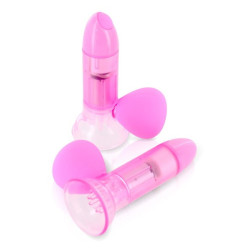 VIBRATING NIPPLE PUMPS PINK/purple