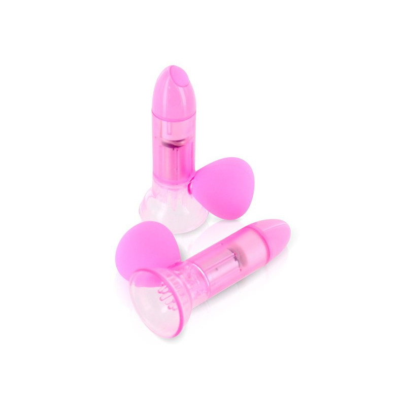 VIBRATING NIPPLE PUMPS PINK