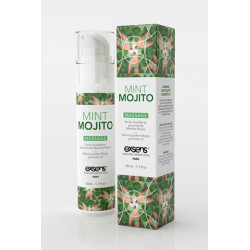 Huile de massage chauffante Mojito Exsens