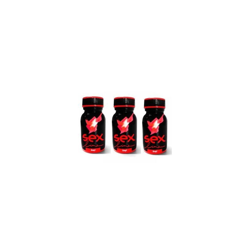 lot de 3 Poppers Sex Line rouge Amyl13mL lot de 3 Poppers Sex Line rouge Amyl13mL