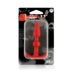 SMILIING BUTT PLUG 3.5P RED