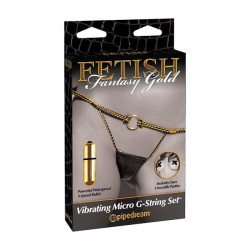 VIBRATING MICRO G-STRING SET