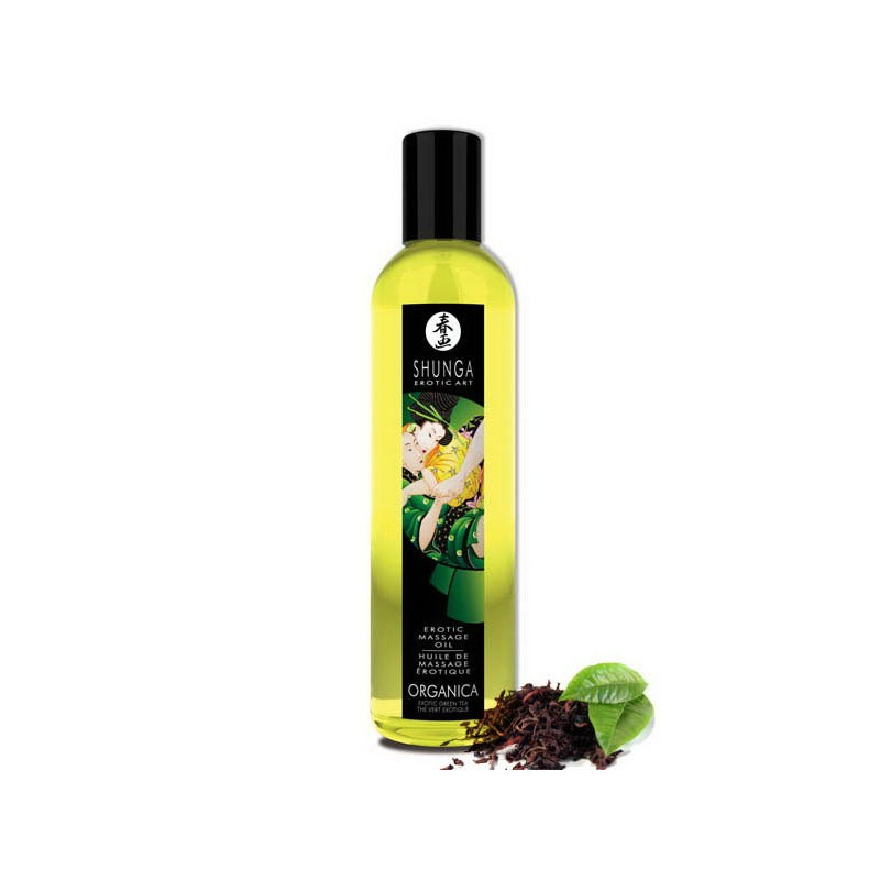 Huile Massage Shunga  BIO THE VERT 250ML