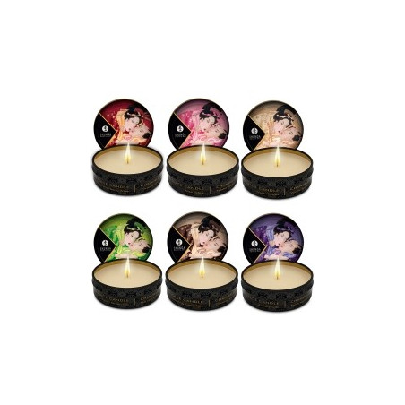 Lot de 6 Chandelle a MASSAGE 30ML shunga