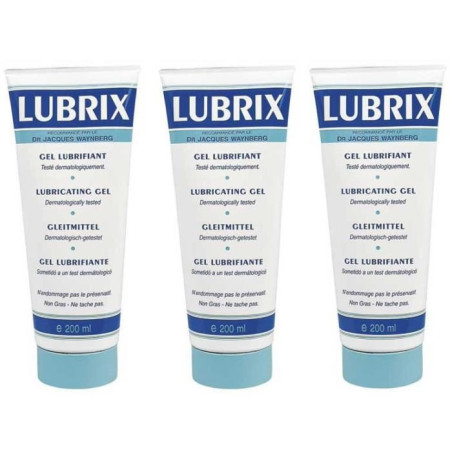 LOT 3 LUBRIFIANTS LUBRIX 200ML