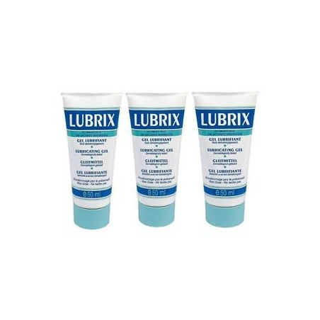 LOT 3 LUBRIFIANTS ANAL GEL 50ML