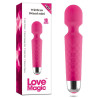 Vibromasseur Rechargeable Iwand Mini USB rose