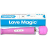 Vibromasseur Electrique Love Magic Wand rose - 18 vitesses