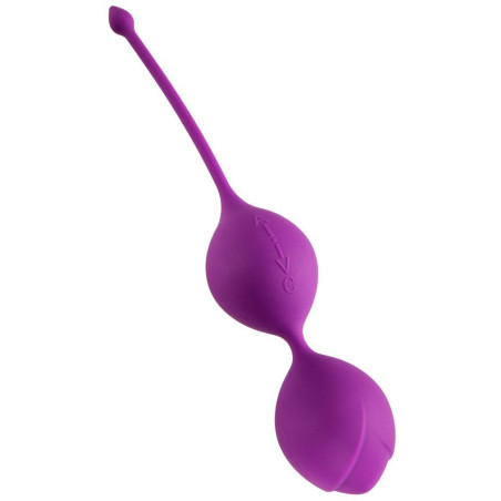 Boules de Geisha en silicone U-Tone pourpre