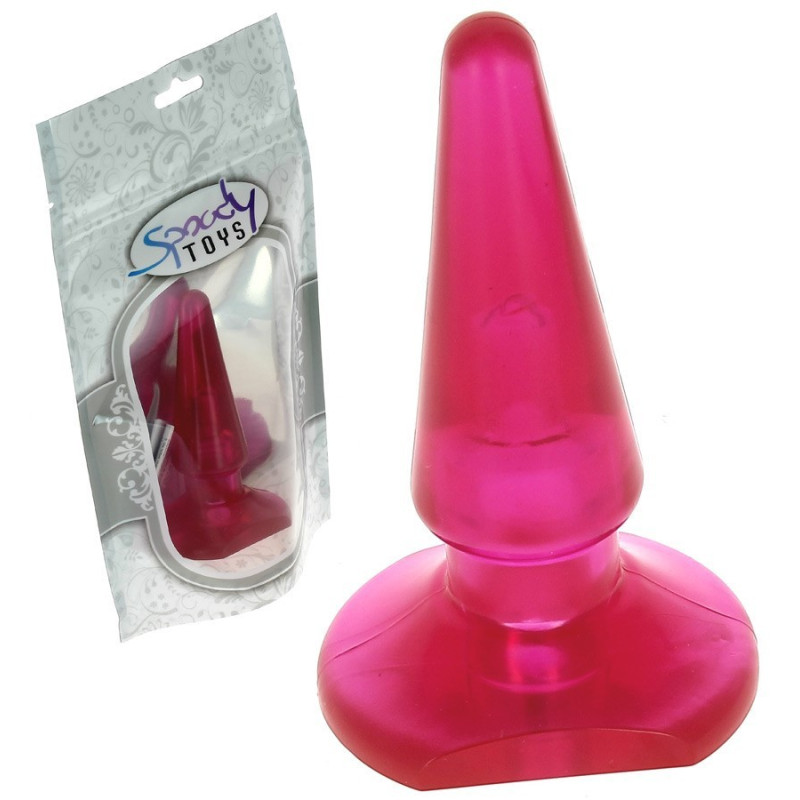 Gode anal Butt Plug rose 10,5 cm