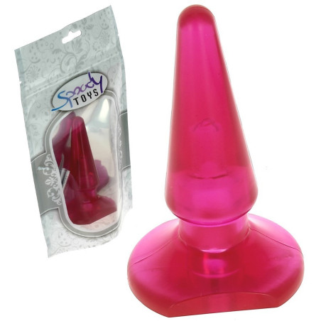 Gode anal Butt Plug rose 10,5 cm