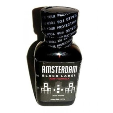 POPPERS - AMSTERDAM BLACK LABEL - 24 ML