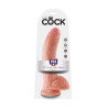 KING COCK 9P COCK BALLS FLESH