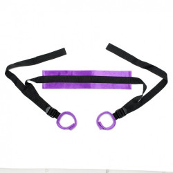  SOFT ENHANCER SET WITH FOOTCUFFS VIOLET NOIR