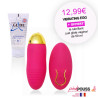 Pack Oeuf vibrant et lubrifiant 50ml