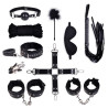 Sex Toy Kits de Bondage en Peluche,10 piece