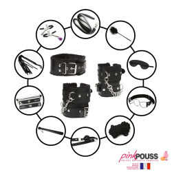 Sex Toy Kits de Bondage en Peluche,10 piece