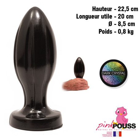 Plug Anal Dark Crystal 22,5x20 cm