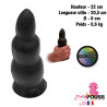 Dildo plug anal 22 cmc x 8 cm diametre