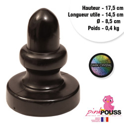 Plug anal Dark Crystal 17,5x14,5 cm