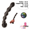 Chapelet anal Dark Crystal de 44 cm