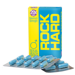 Puissant aphrodisiaque homme Rock Hard par 20 Puissant aphrodisiaque homme Rock Hard par 20