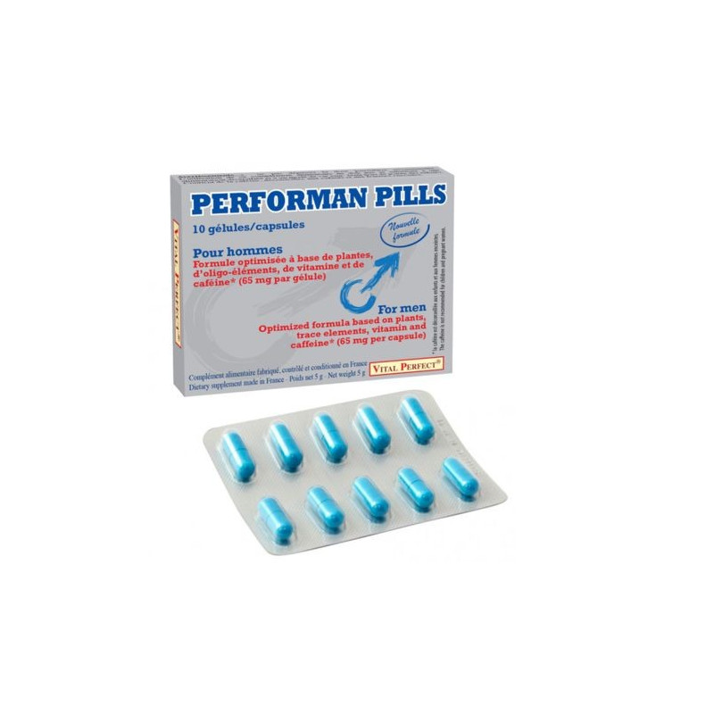 Performan pills Puissant aphrodisiaque homme,par 10 capsule