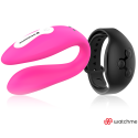 WEARWATCH DUAL PLEASURE WIRELESS TECHNOLOGY WATCHME FUCHSIA / JET BLACK