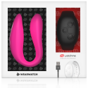 WEARWATCH DUAL PLEASURE WIRELESS TECHNOLOGY WATCHME FUCHSIA / JET BLACK