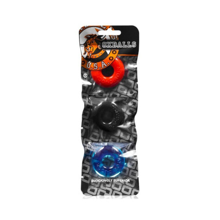 Pack de 3 mini cockrings Oxballs