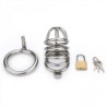 LE CHASTETÉ PÉNIS MÉTALLIQUES ET CADENAS 48
