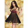Nuisette Bombelicia Noire-Rouge